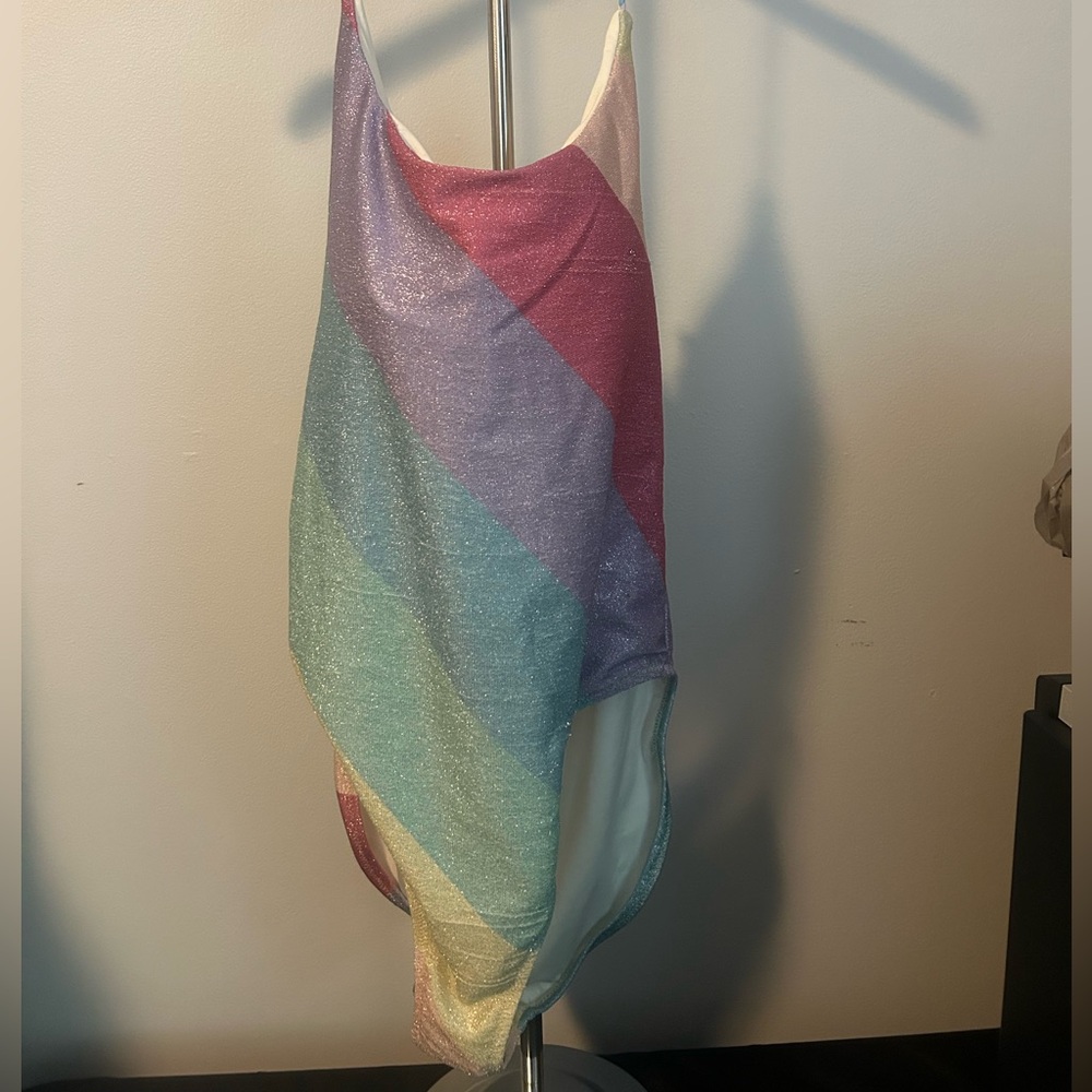 Kurt Geiger Colorful Striped glitter Swimsuit